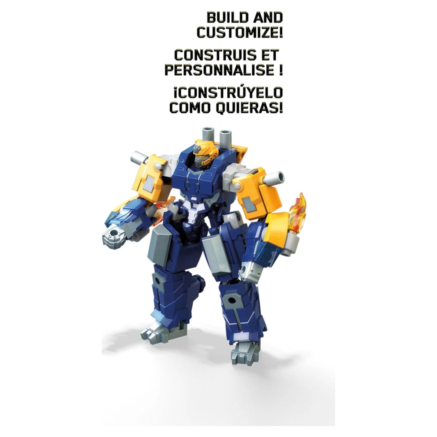 Mega Construx Halo Skyfire Exosuit construction set with micro action figures  Building Toys for Kids (81 Pieces)