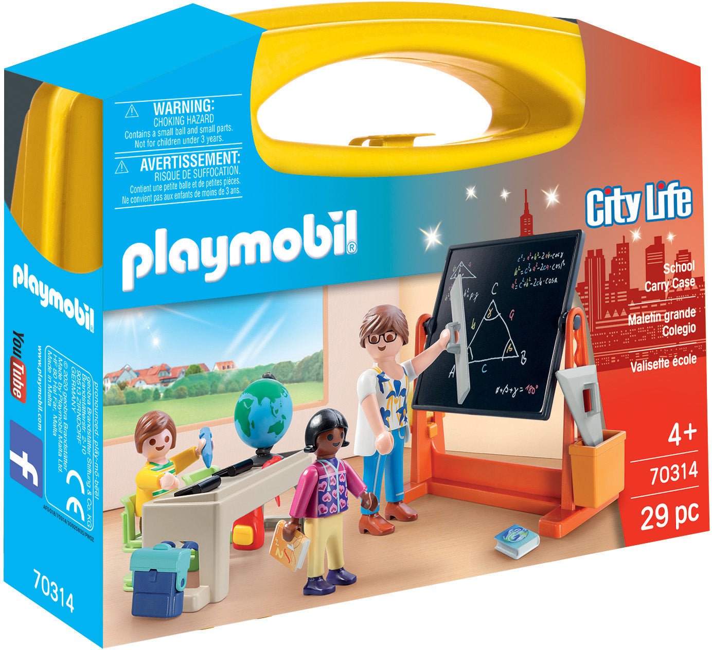 PLAYMOBIL School Carry Case