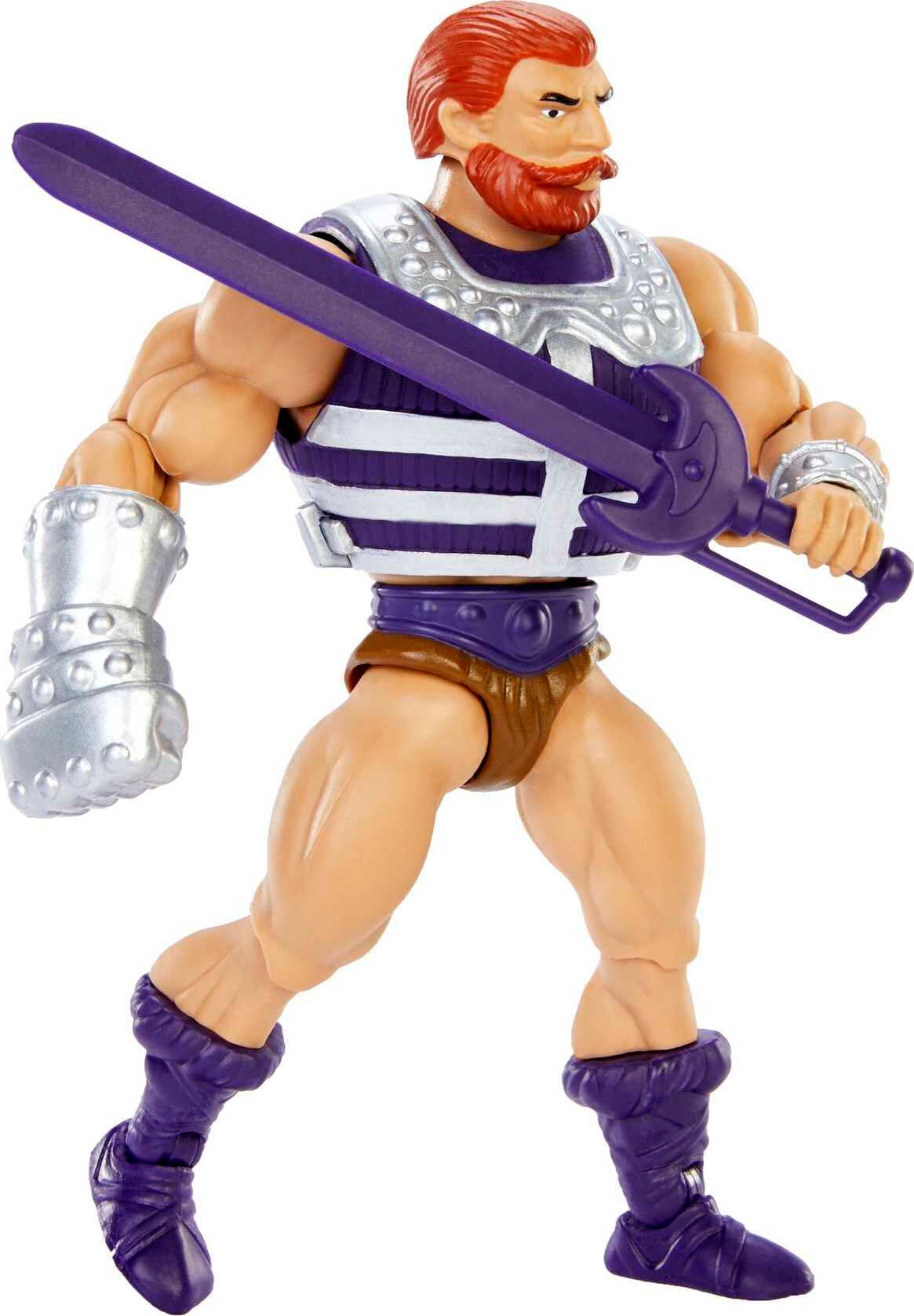 Masters of the Universe Origins 5.5-in Fisto Action Figure, Battle Figure for Storytelling Play and Display