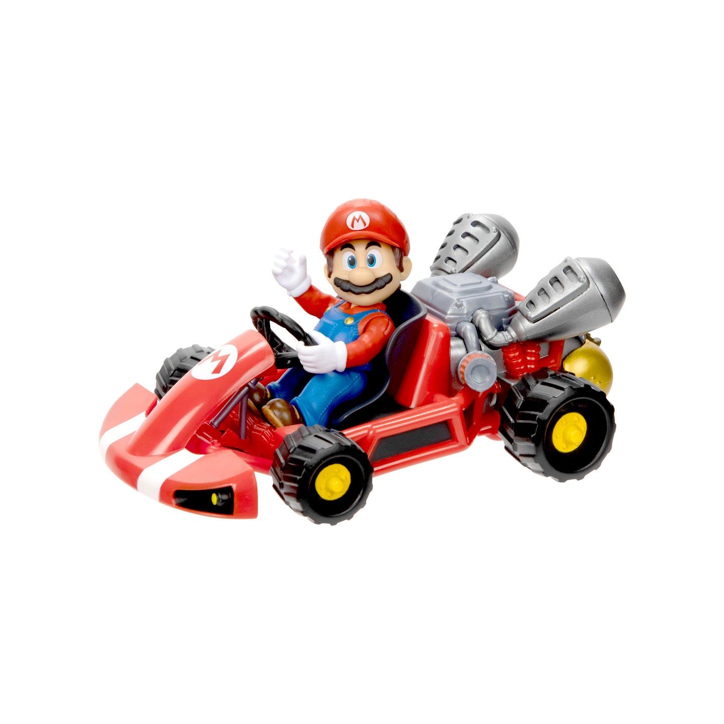 The Super Mario Bros. Movie 2.5 inch Mario Action Figure with Pull Back Racer