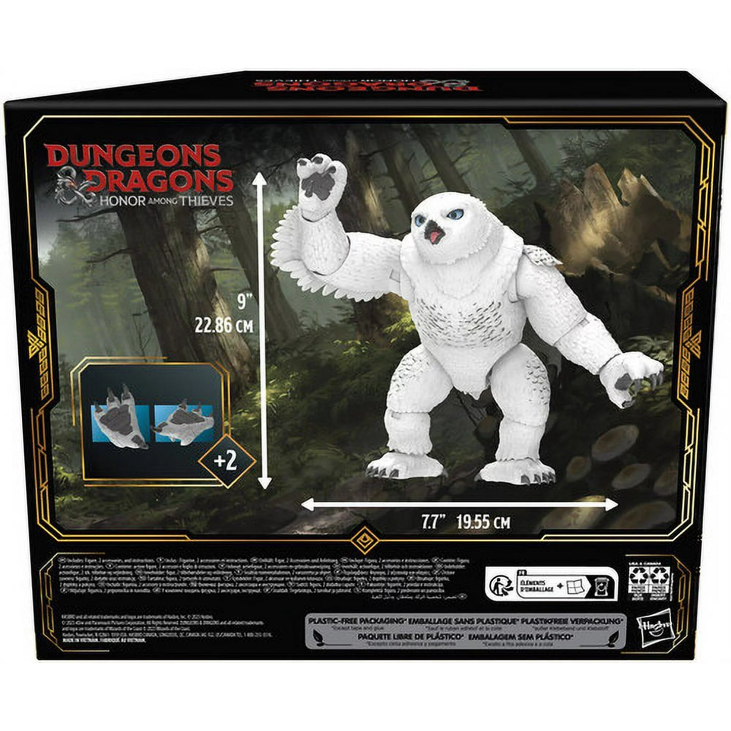 Dungeons & Dragons - Golden Archive Owlbear/Doric [COLLECTABLES] Action Figure, Collectible