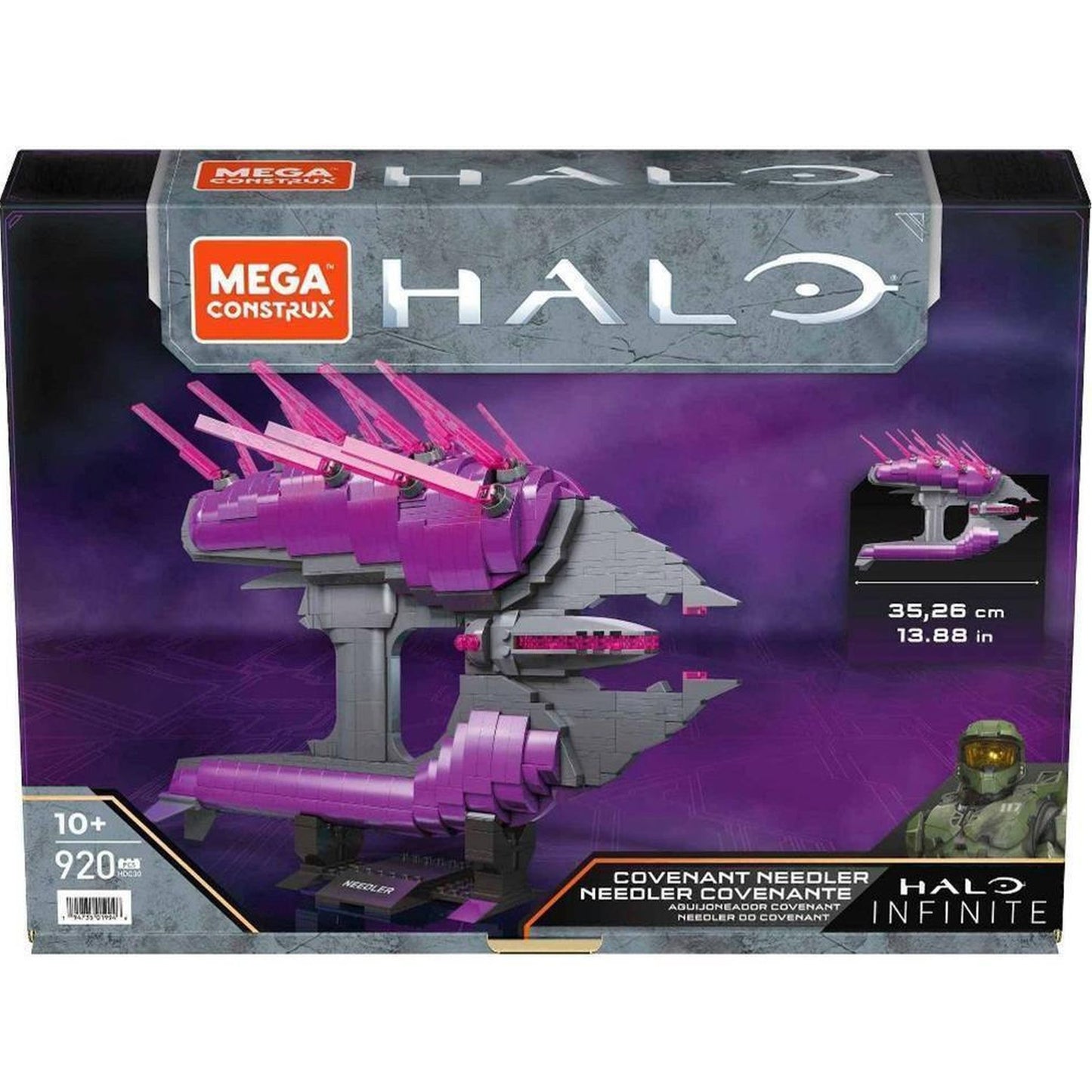 Mega Construx HALO Infinite Covenant Needler Construction Set