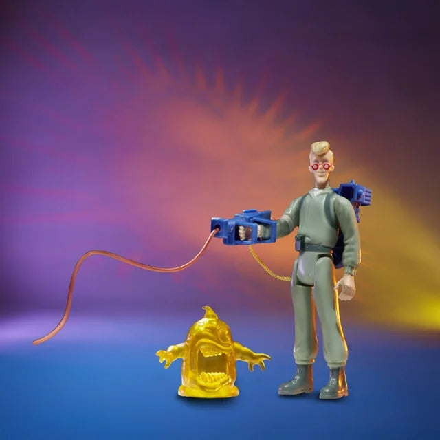 Ghostbusters: Kenner Classics Egon Spengler and Gulper Ghost Retro Kids Toy Action Figure for Boys and Girls Ages 4 and Up (5”)