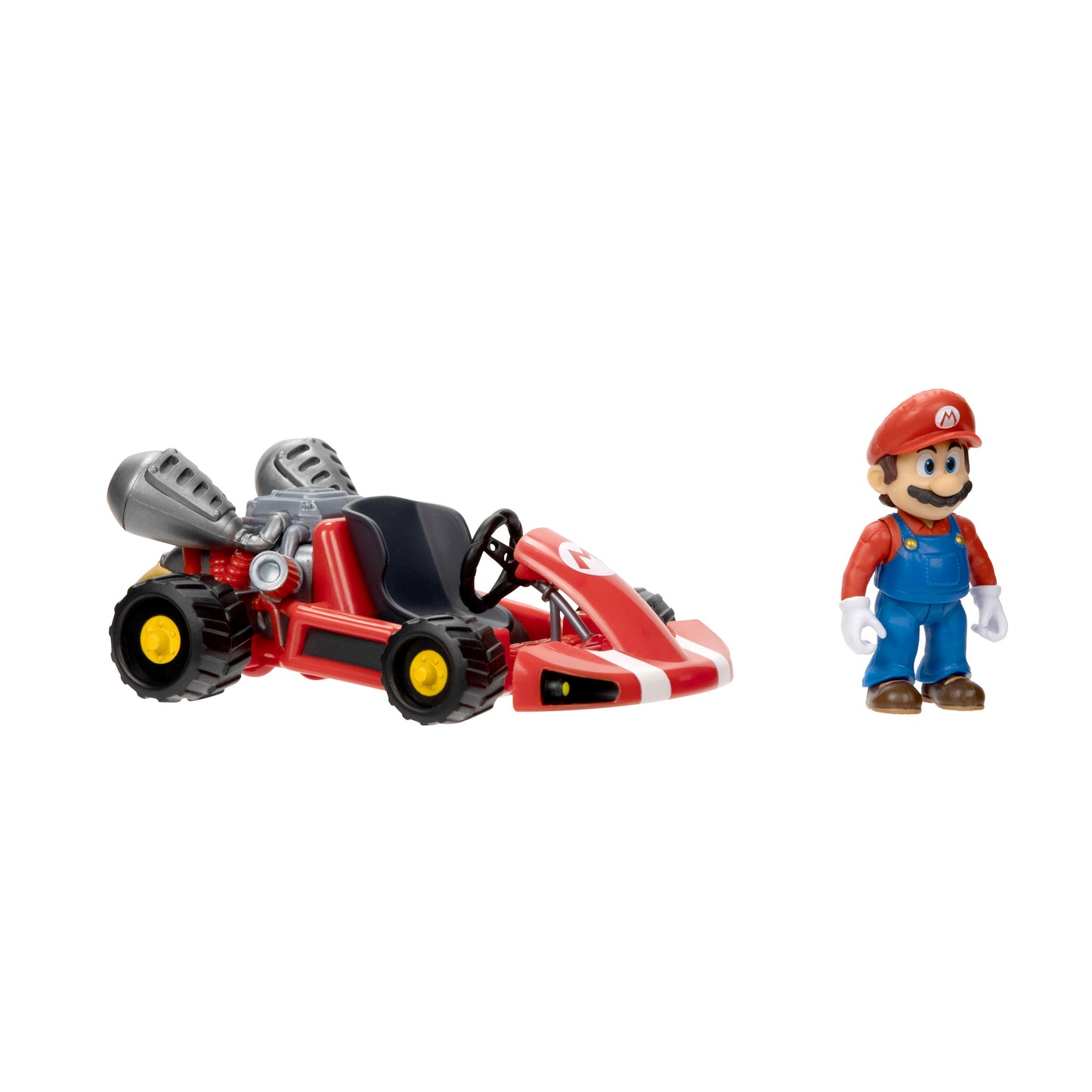 The Super Mario Bros. Movie 2.5 inch Mario Action Figure with Pull Back Racer