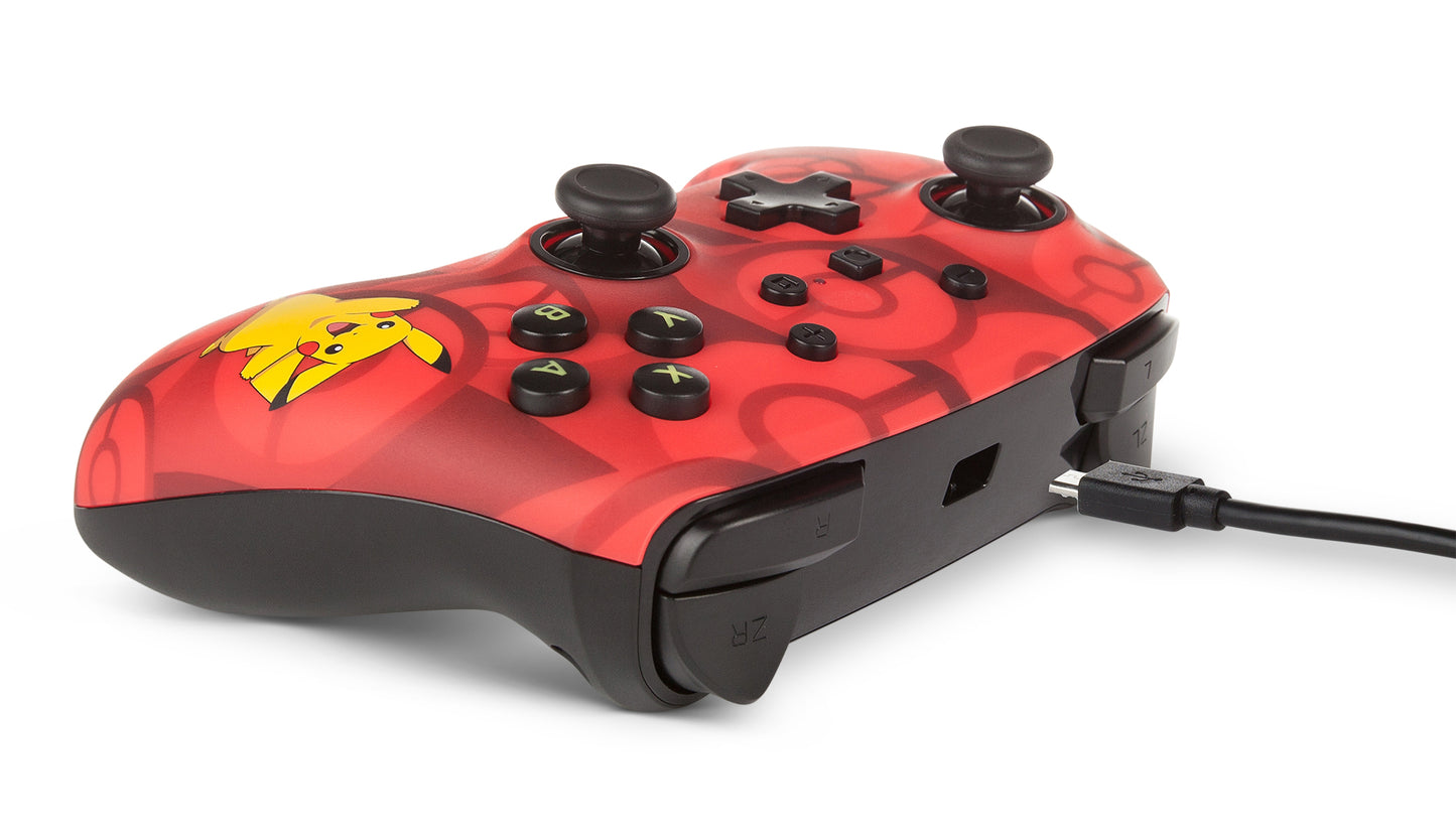 PowerA Enhanced Wired Controller for Nintendo Switch - Pokémon: Pikachu