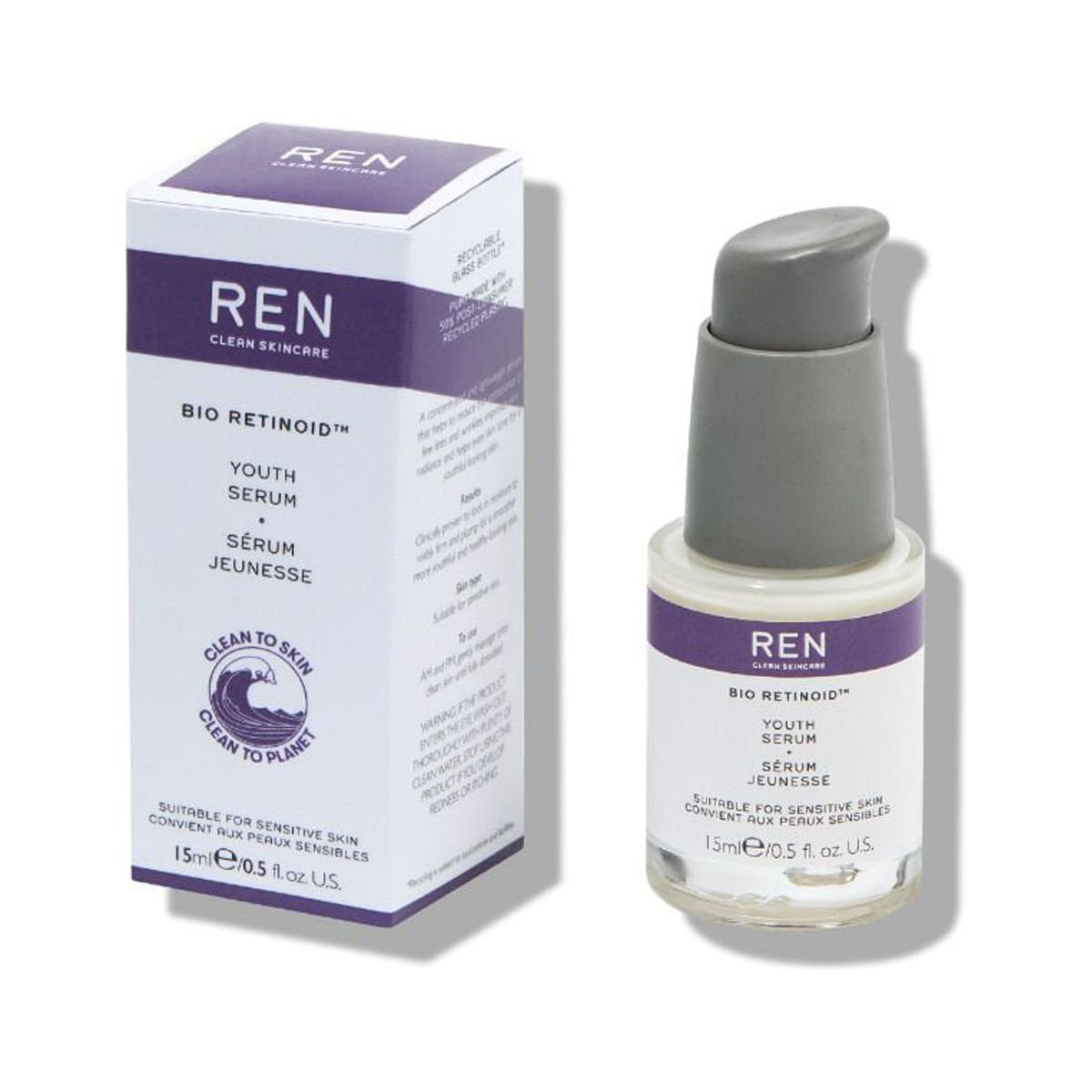 REN - Bio Retinoid Youth Serum 0.5 oz.