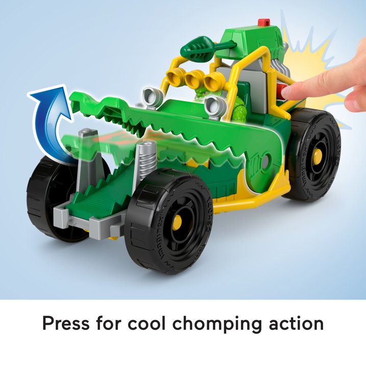 Imaginext DC Super Friends Killer Croc Buggy Playset