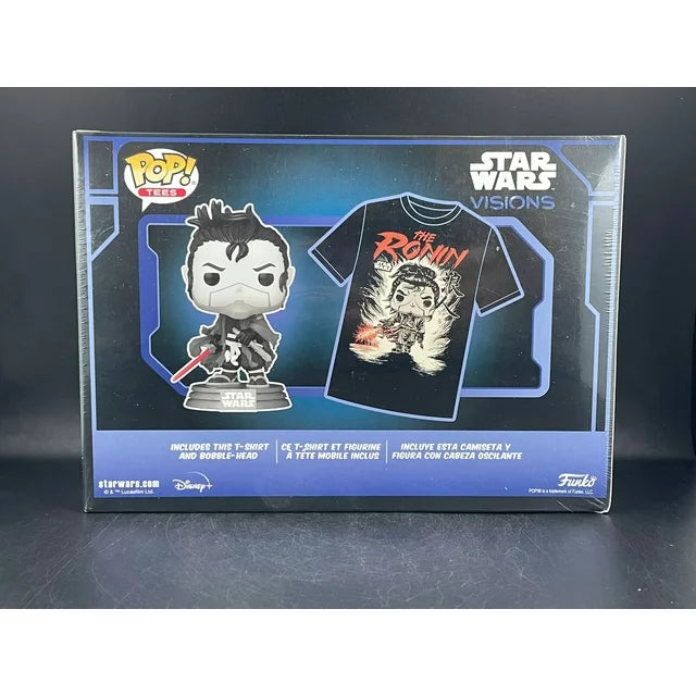 Funko POP! and Tee Star Wars The Ronin with Size Medium T-Shirt Collectors Box Exclusive