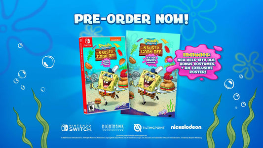 SpongeBob Krusty Cook-Off Extra Krusty Edition, Nintendo Switch, Nighthawk Interactive,