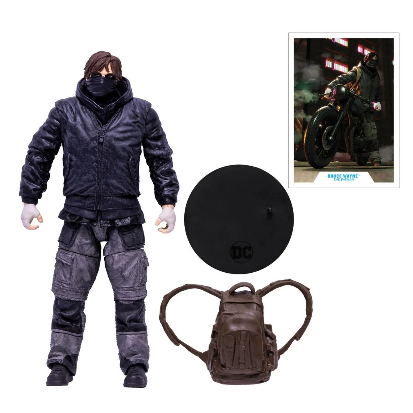 DC The Batman Movie Bruce Wayne Drifter Figure,