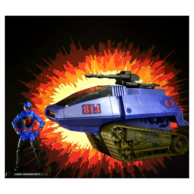 G.I. Joe Retro Collection Cobra H.I.S.S. III Toy Vehicle and Action Figure