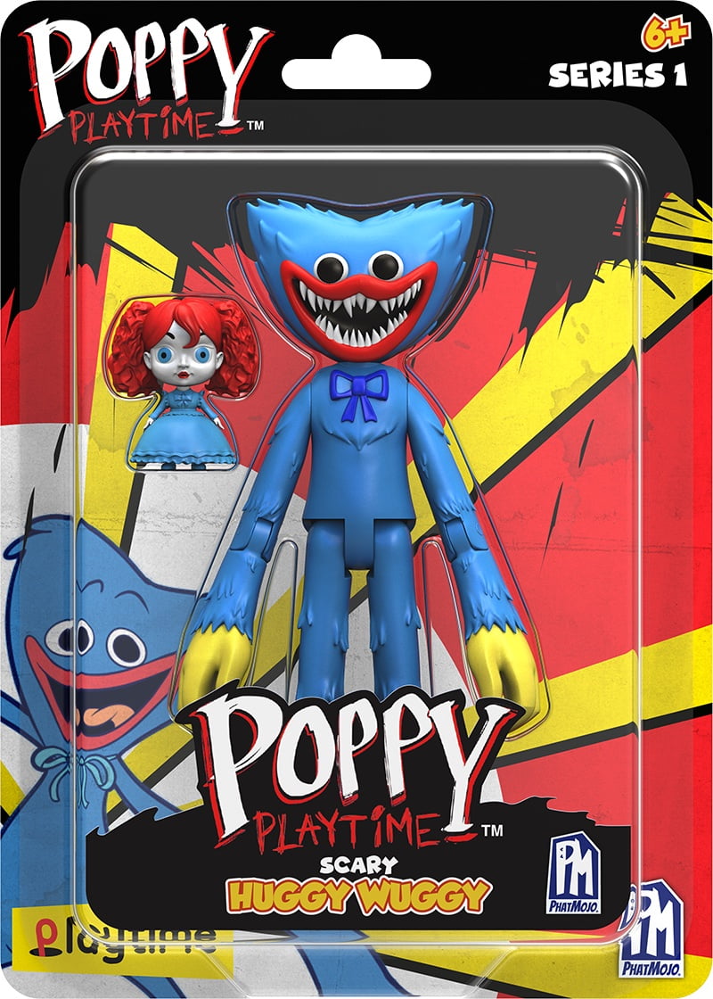 Poppy Playtime - Scary Huggy Wuggy - 5 inch Action Figure (Series 1) by PhatMojo