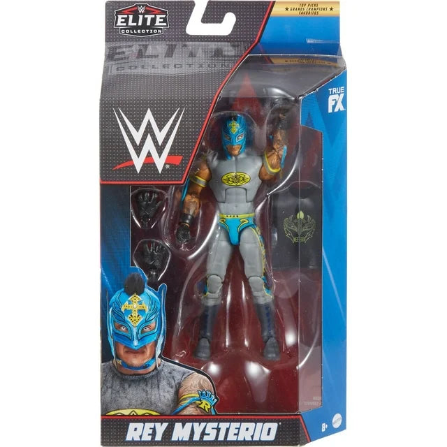 WWE Rey Mysterio Top Picks Elite Collection Action Figure with Entrance Gear