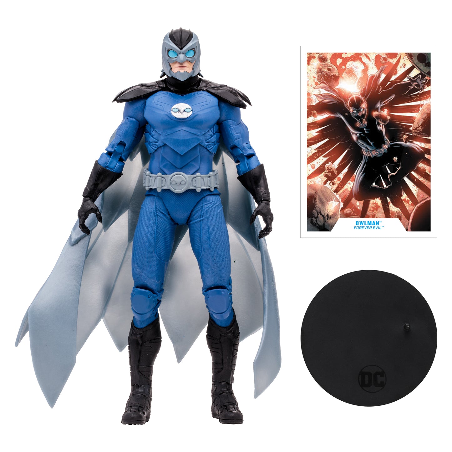 DC MULTIVERSE 7IN - OWLMAN (FOREVER EVIL) - (Gold Label) - Q1 2024