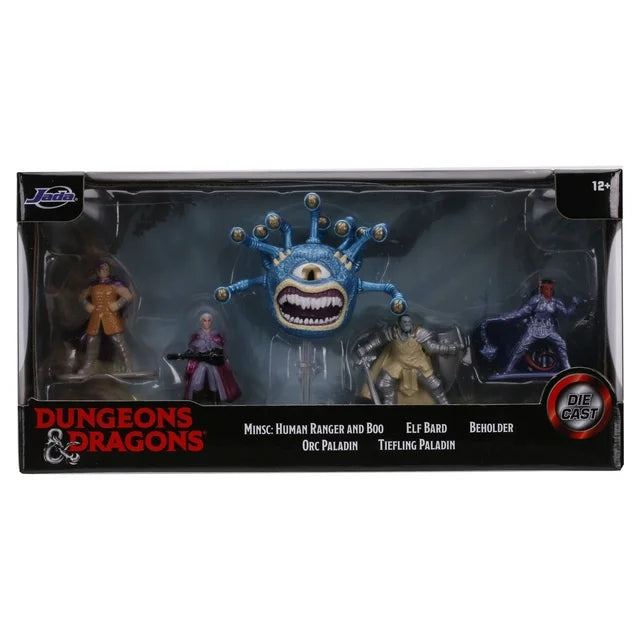 Dungeons & Dragons 1.65" Die-Cast Collectible Figures 5-Pack Wave 1