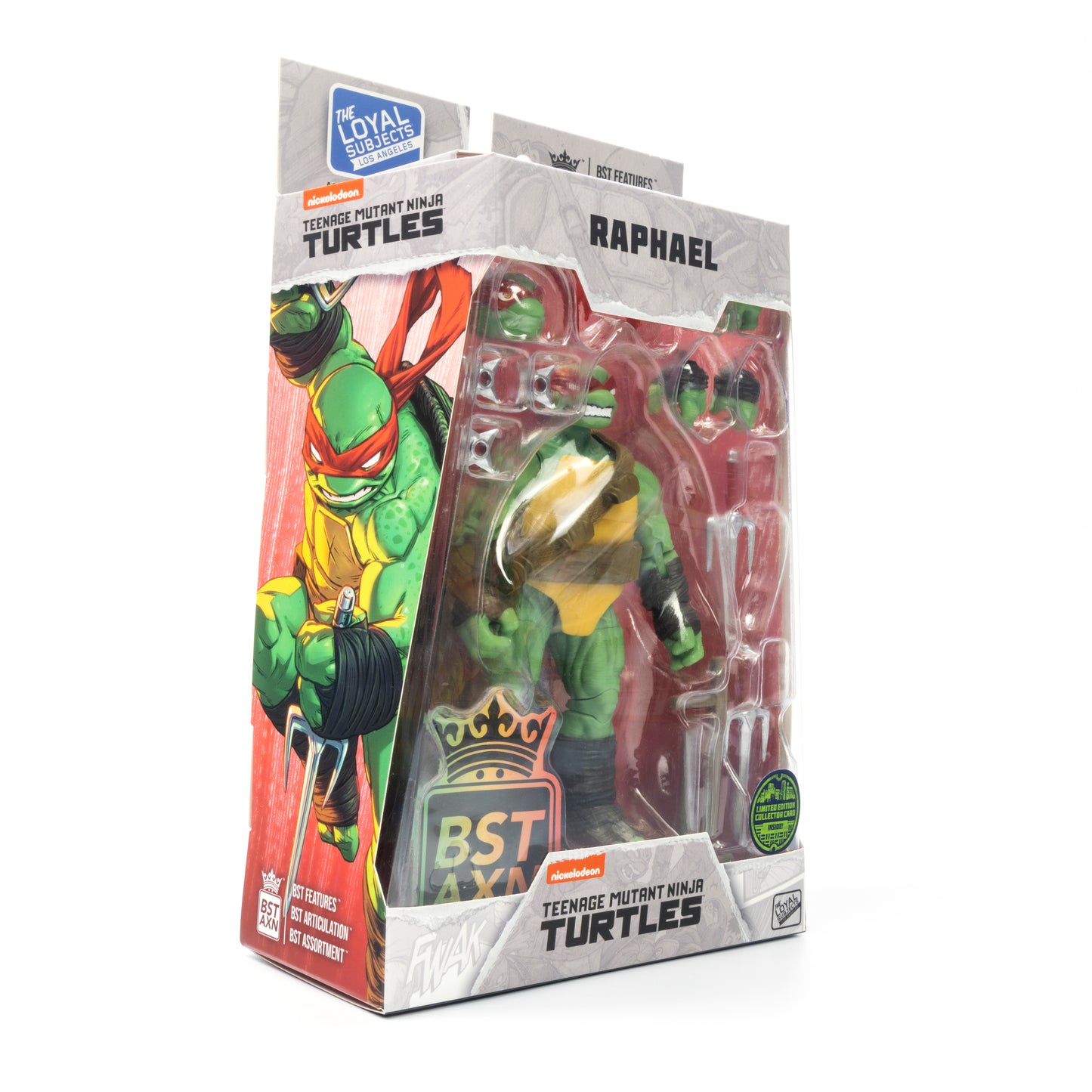 TMNT Best Action Figure Comic Wave 1 Raphael Comic Heroes 5" Figur