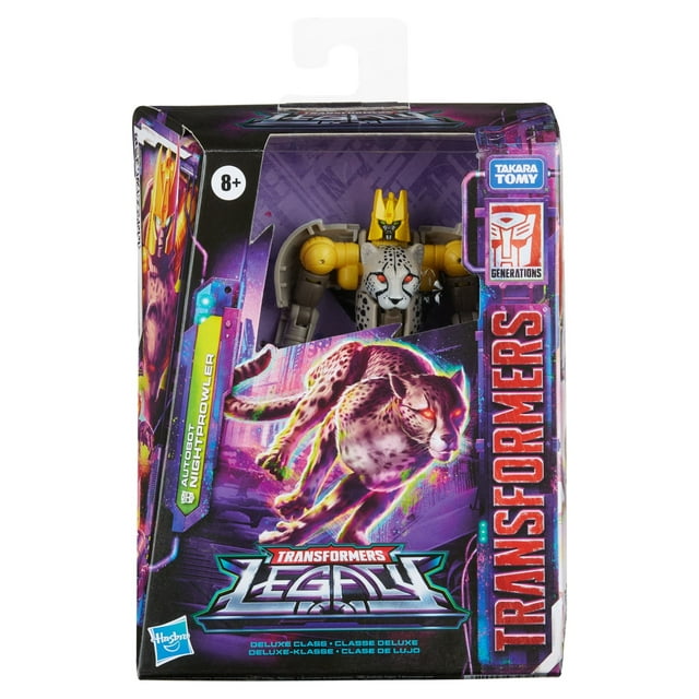 Transformers: Legacy Autobot Nightprowler Kids Toy Action Figure for Boys and Girls (9”)