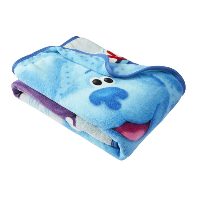 Blue's Clues & You Kids Fleece Throw Blanket, 46 x 60, Blue, Purple, Nickelodeon