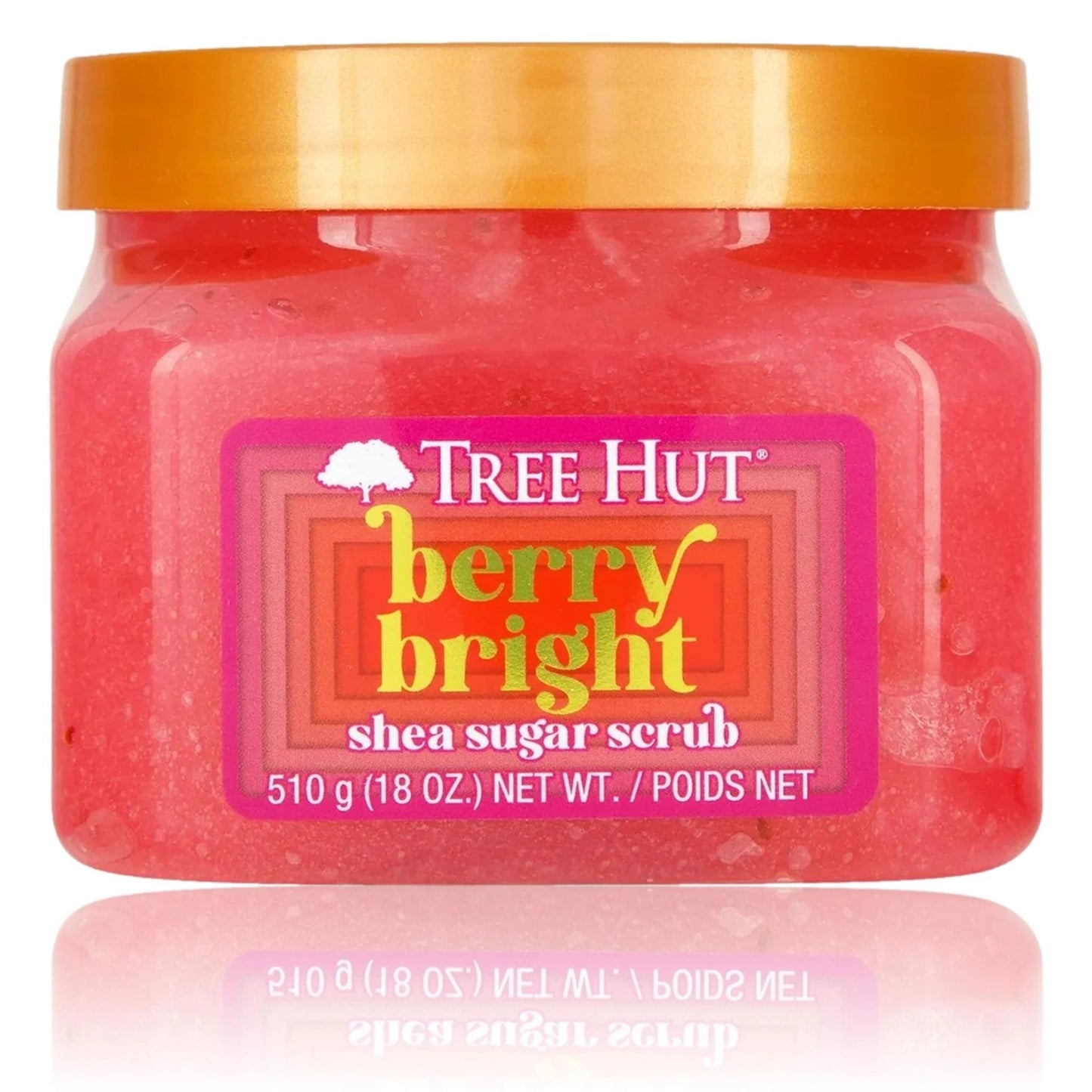 Tree Hut Limited Edition Holiday Shea Sugar Scrub - Berry Bright - 18 oz. (510g)