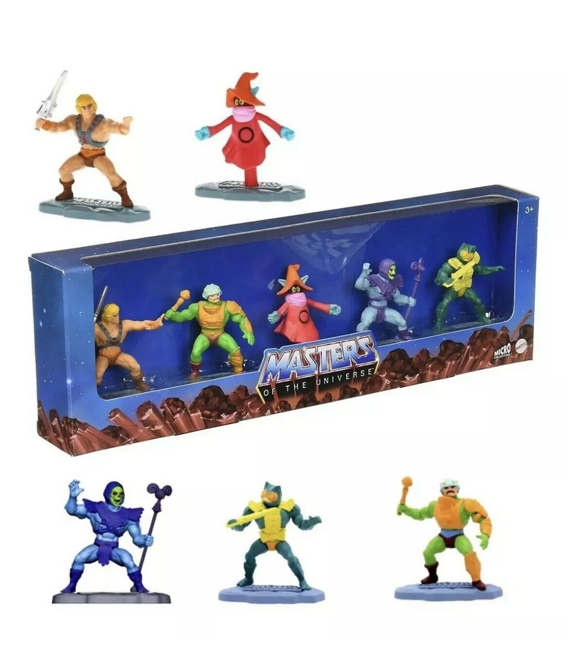 Mattel MOTU Micro Collection Figure 5 pack