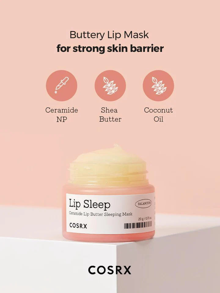 Cosrx, Lip Sleep, Ceramide Lip Butter Sleeping Mask, 0.7 oz (20 g)