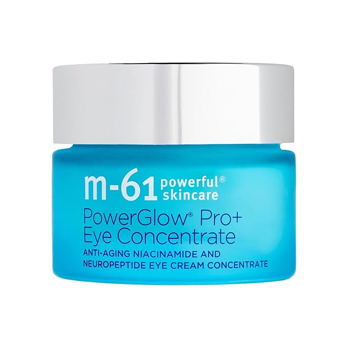 m-61 PowerGlow Pro+ Eye Concentrate | Firming and brightening AHA eye cream concentrate with glycolic & lactic acid - 15mL / 0.5FL. OZ