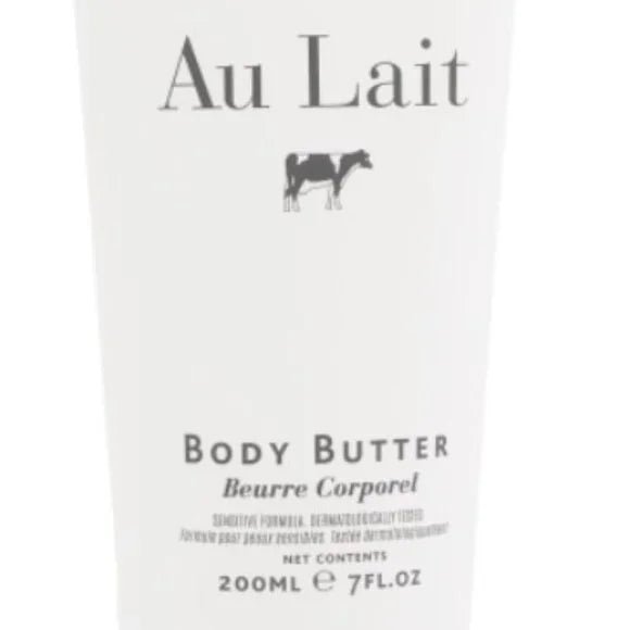 Au Lait Milk Body Butter in a Tube 7oz tube by Scottish Fine Soaps