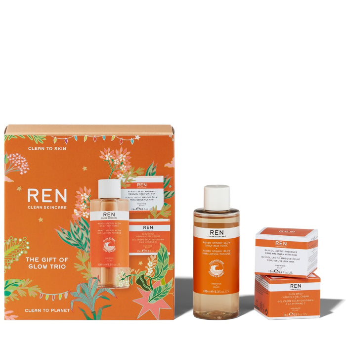 The Gift Of Glow Radiance Trio - Ren Clean Skincare