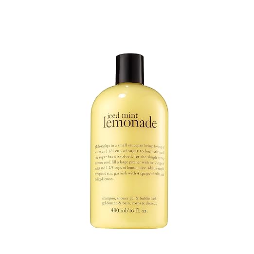 Philosophy by Philosophy , Iced Mint Lemonade Shampoo, Shower Gel & Bubble Bath  --480ml/16oz