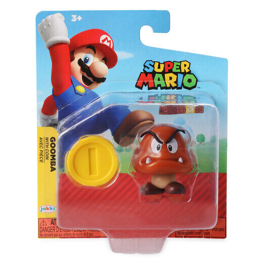 World of Nintendo Action Figure - Goomba W/Coin