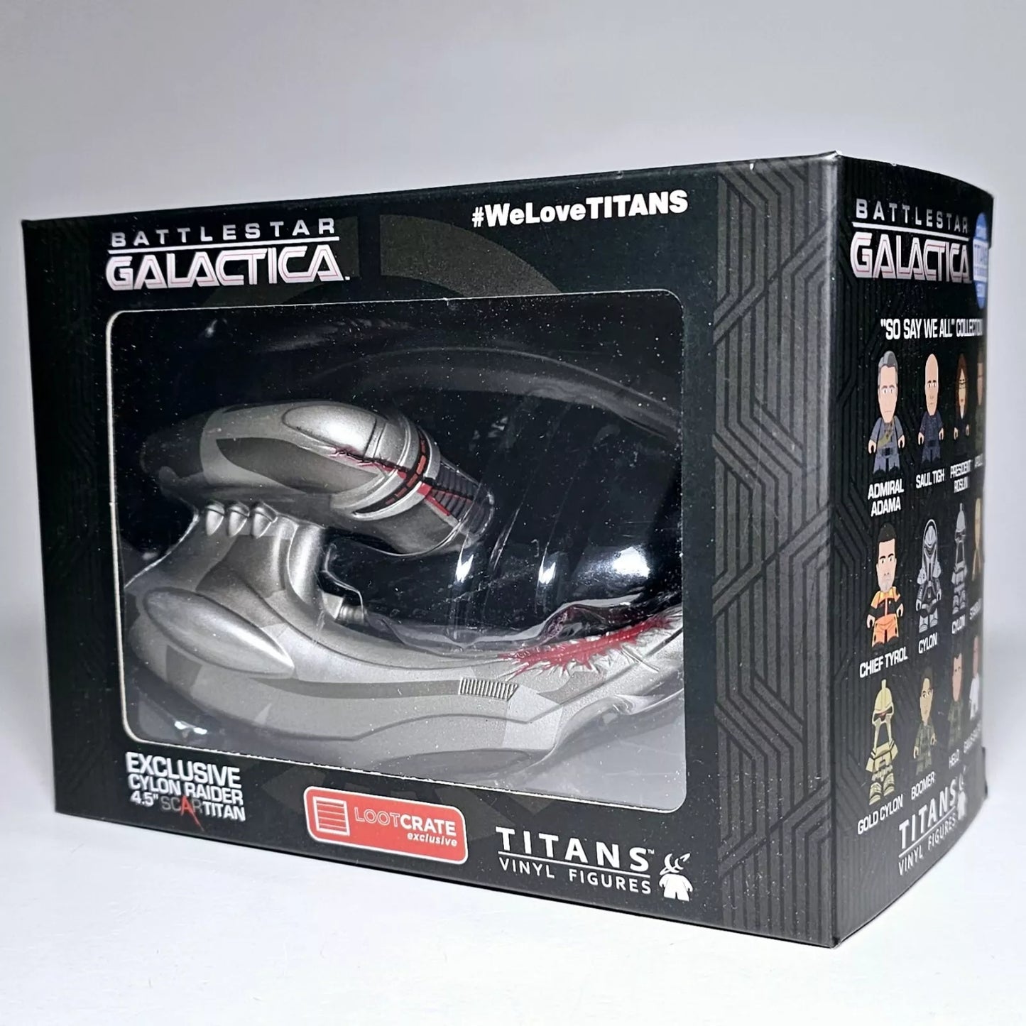 Loot Crate September 2016 Battlestar Galactica Cylon Raider 5-Inch Vinyl Figure Model