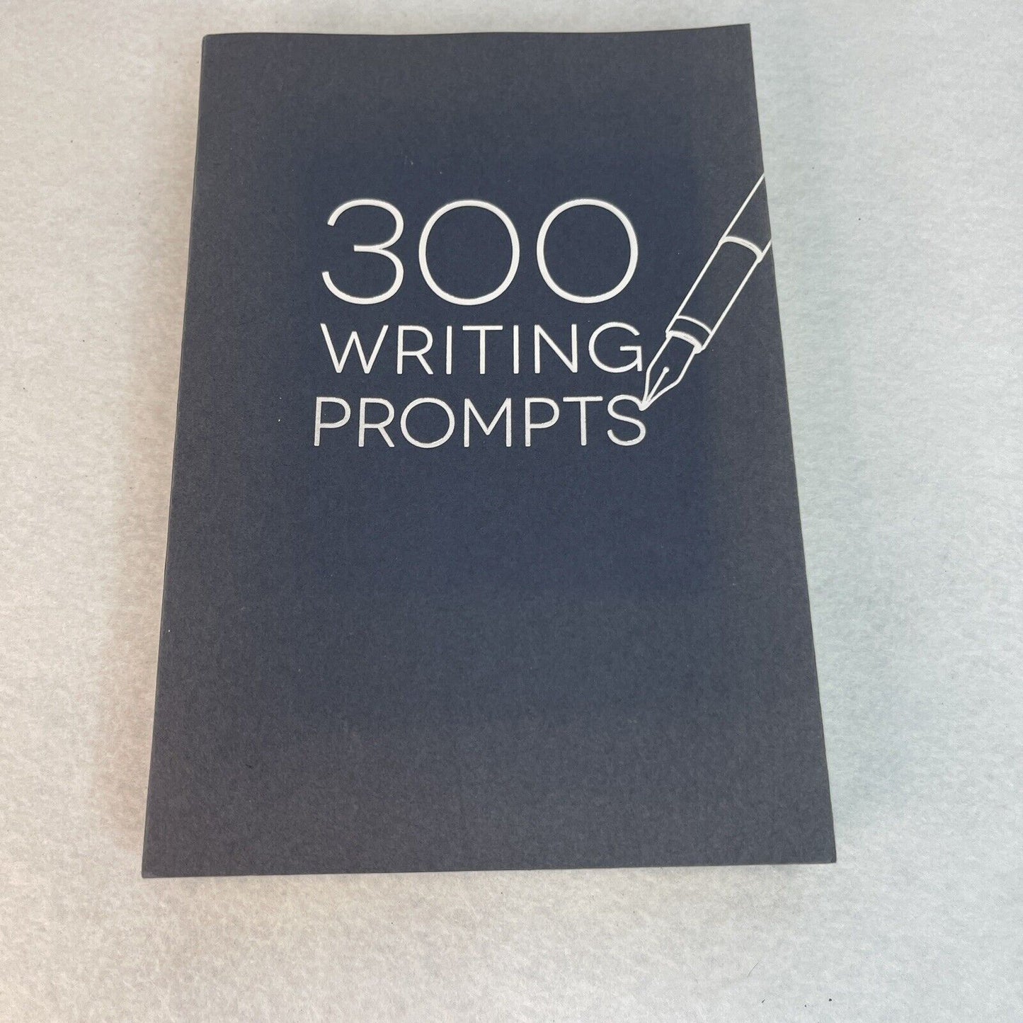 Piccadilly 300 Writing Prompts Journal 204 pgs Dark Gray Cover Ivory Pages