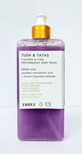 Truly Beauty Tush & Tatas Tighten And Firm Performance Body Wash 16oz