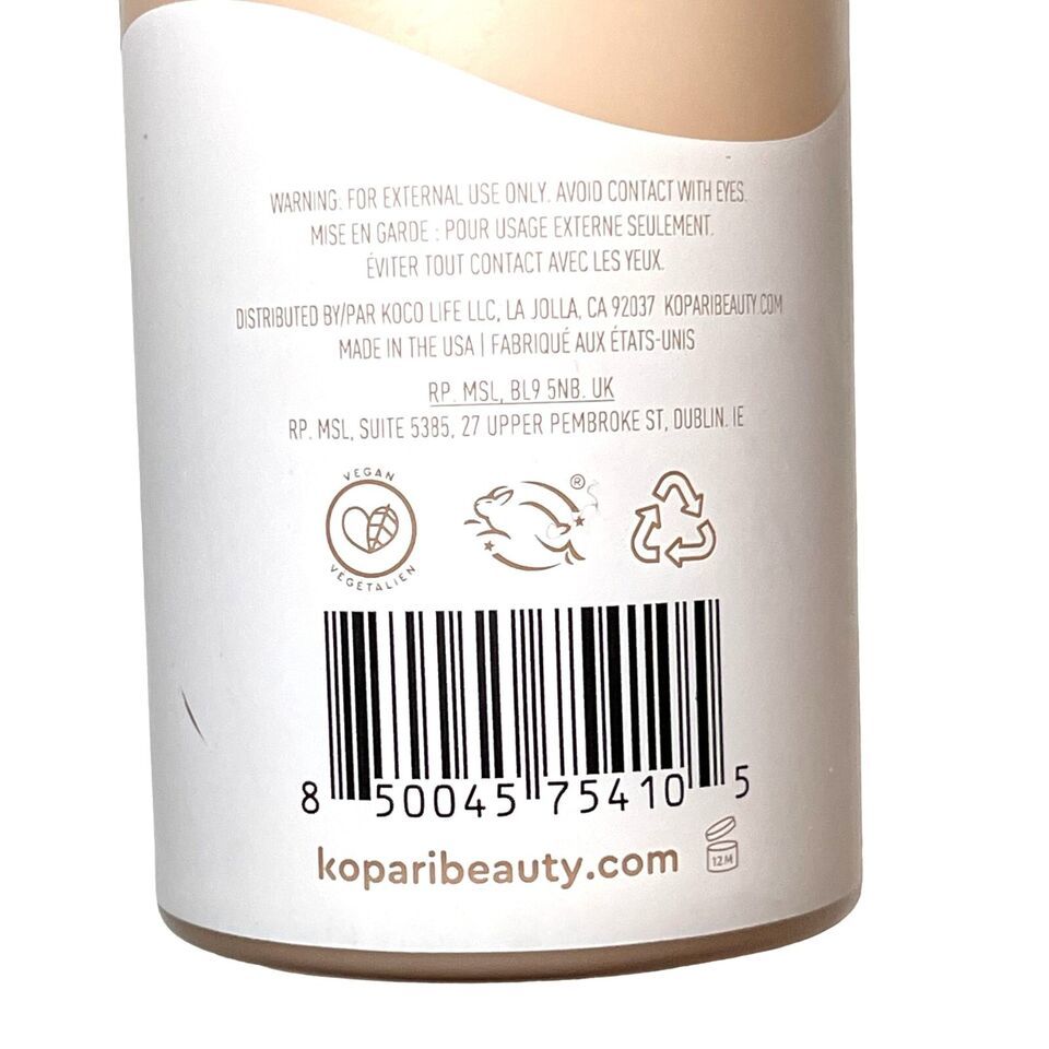 Kopari Tahitian Vanilla Hydrating body milk