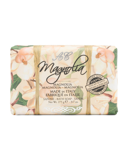 LA FIORENTINA 9.7oz Magnolia Scented Soap Bar