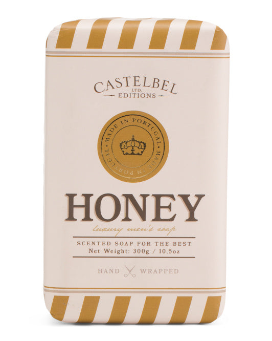 CASTELBEL 10.5oz Honey Scented Bar Soap