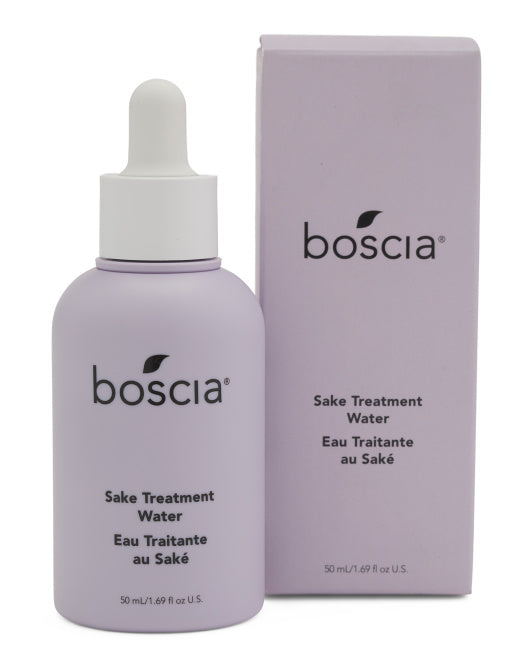 boscia Sake Treatment Water, Vegan, Cruelty-Free, Natural and Clean Skincare, Vitamin B3 & Rice Ferment Facial Serum for Hydration, Clear, 1.69 Fl Oz