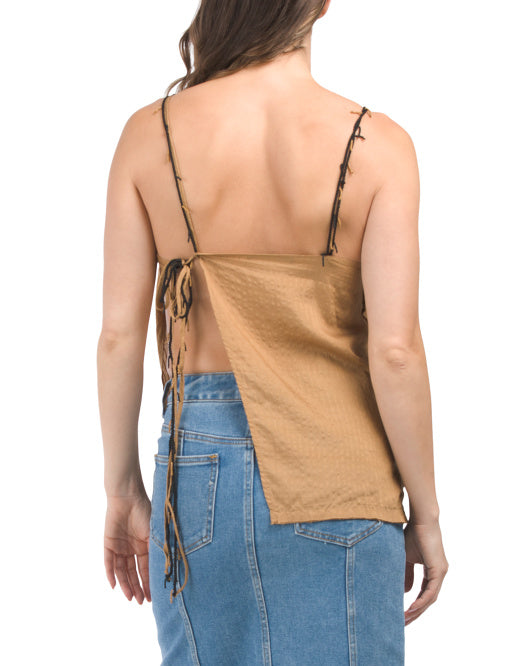 ZARA Tank With Open Back