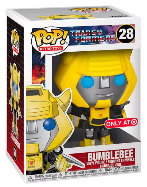 Funko Pop! Retro Toys: Transformers - Bumblebee - Target Exclusive Collectible Vinyl Figure #28