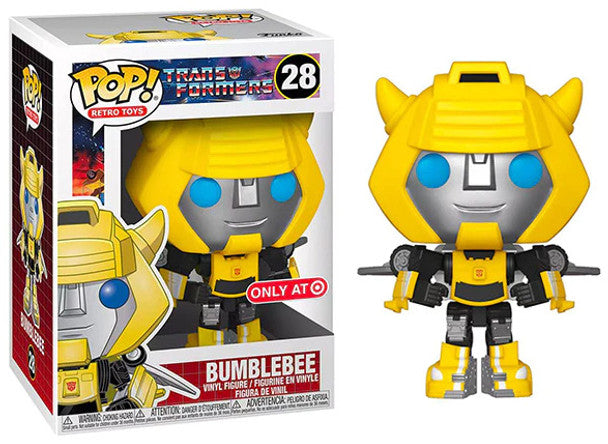 Funko Pop! Retro Toys: Transformers - Bumblebee - Target Exclusive Collectible Vinyl Figure #28