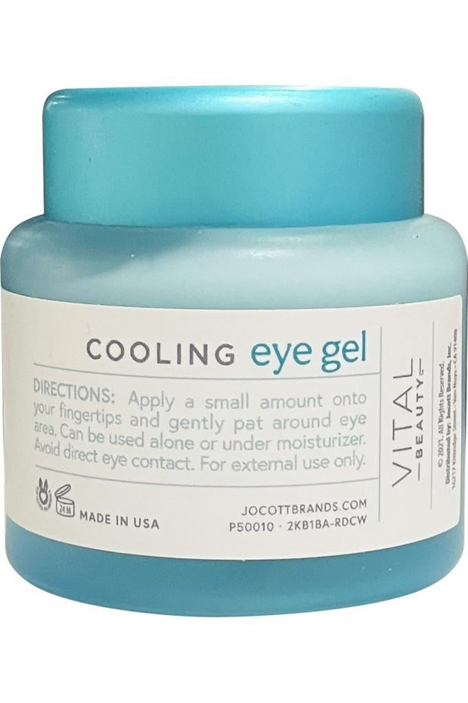 Vital Beauty Moisture Boost Cooling Eye Gel With Hyaluronic & Cucumber 1 Oz