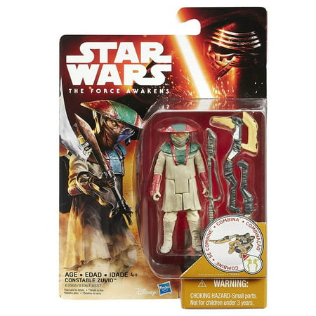 Star Wars theForce Awakens 3.75-Inch Figure Desert Mission Constable Zuvio