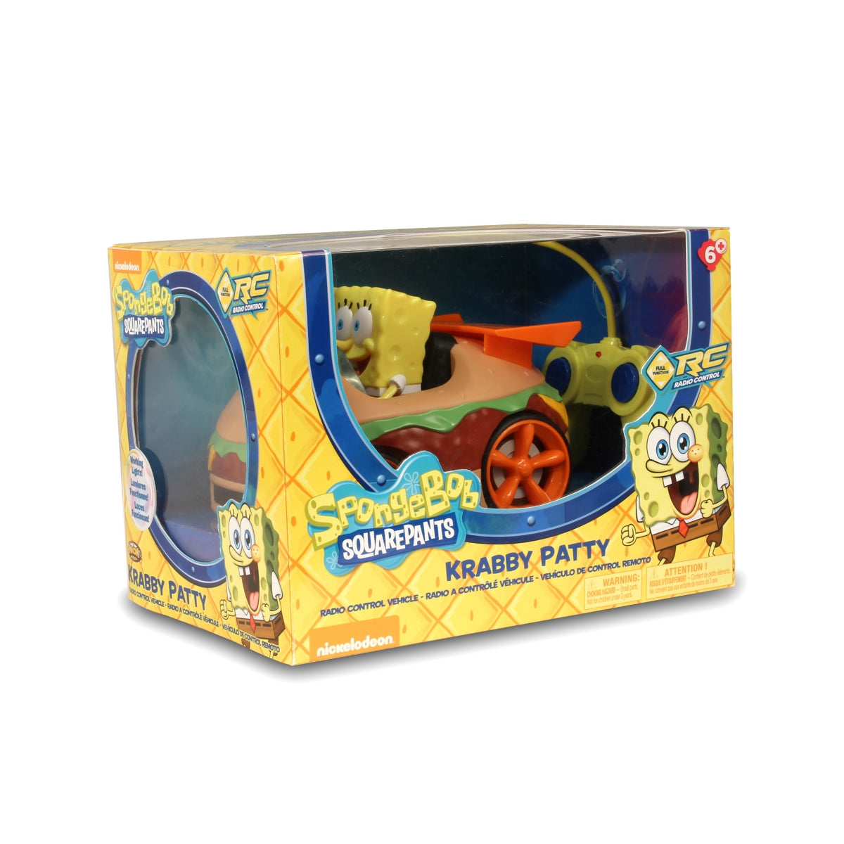 Nkok SpongeBob Squarepants Rc Krabby Patty with SpongeBob