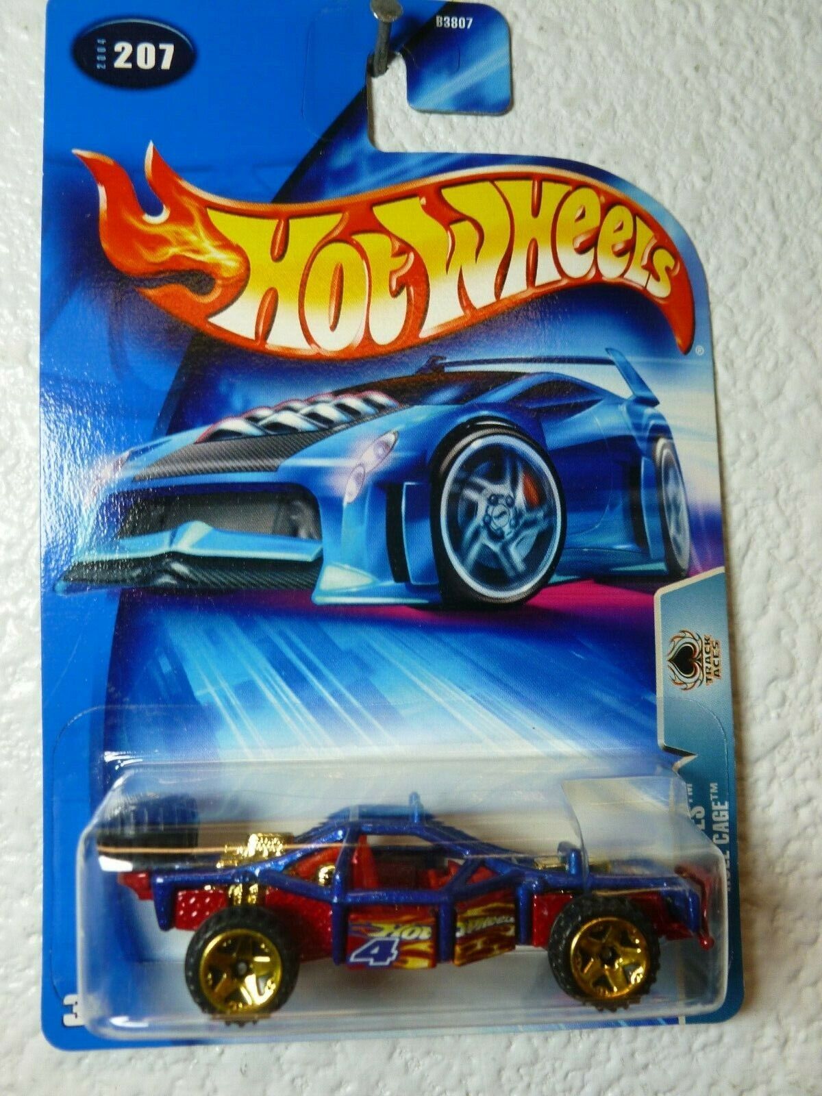 2004 HOT WHEELS #207  Track Aces  ROLL CAGE