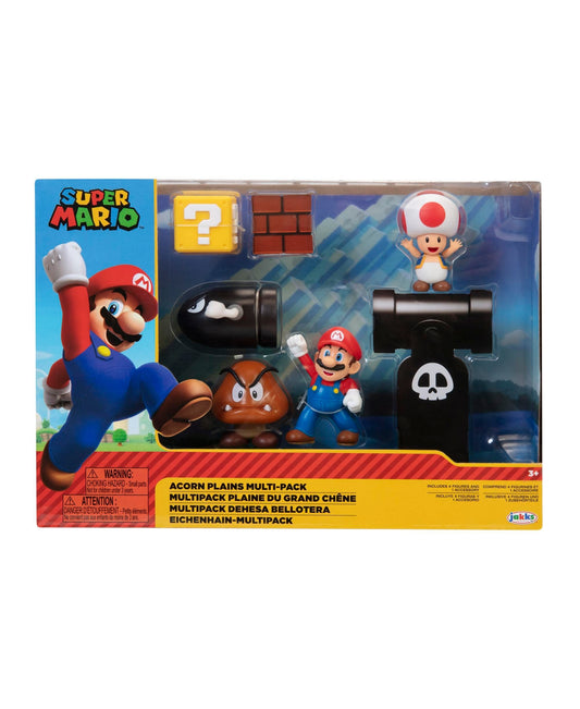 Super Mario Acorn Plains Diorama Set