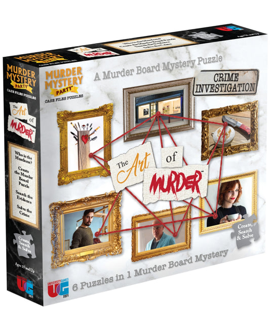 Mystery Party Case Files - The Art of Mystery Party Puzzles Set