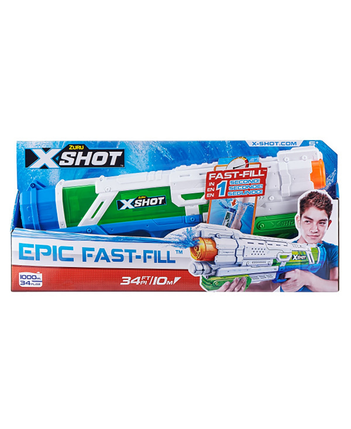 Closeout! X-Shot Water Fast-Fill Epic Water Blaster by Zuru