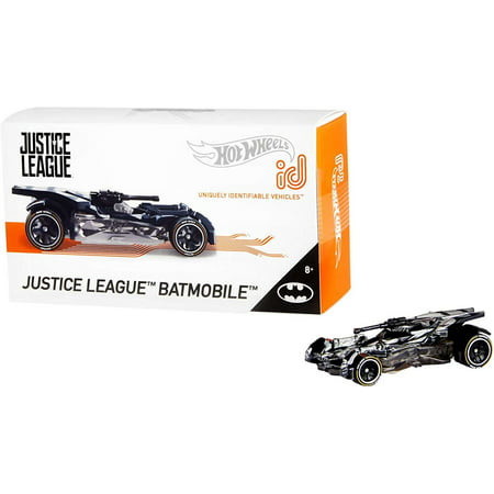 Mattel Hot Wheels ID Justice League Batmobile Die-Cast Car Play Vehicle