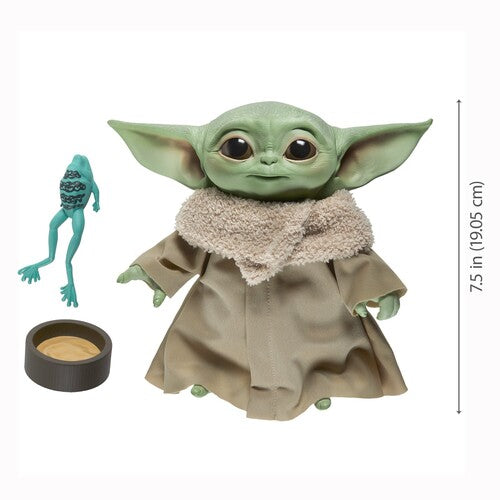 STAR WARS The Child Talking Plush Toy with Character Sounds and Accessories, The Mandalorian Toy for Kids Ages 3 and Up, Green (B082JJ2QM5)