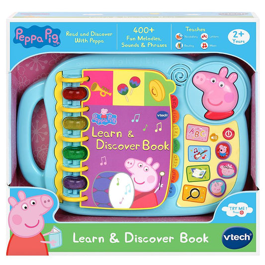 VTech Peppa Pig Learn & Discover Book